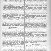 2066 - Page 2015 - Partie scientifique. La prévention du tétanos, par le Docteur Raphaël Massart. La sérothérapie / La vaccination