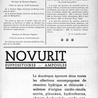 2082 - Page XXXIII-2031 - A travers l’officiel. Inspection d’hygiène / Sanatoriums publics