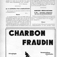 2089 - Page 2038-XL - Correspondance. Application des tarifs d’honoraires / Sur la tarification d’une symphyséotomie / Questions médico-militaires. Caractère obligatoire des cours de perfectionnement