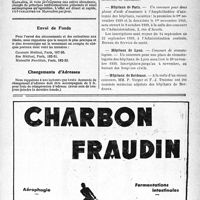 2136 - Page VII-2085 - Renseignements / Dernières nouvelles. Faculté de médecine de Lausanne / Hôpitaux de Paris / Hôpitaux de Lyon / Hôpitaux de Bordeaux