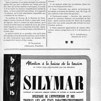 2162 - Page XXXVII-2111 - A travers l’officiel. Corps étrangers des voies digestives / Traitement des crises convulsives infantiles