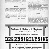 2167 - Page 2116-XLII - Correspondance. Application des tarifs d'honoraires. a) Accidents du Travail. Grattage osseux d’une phalangette / b) Assurances sociales. Supplément pour « délivrance artificielle »