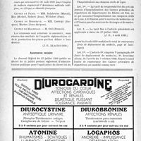 2177 - Page 2126-VIII - A travers l’officiel. Assistance médicale en Afrique occidentale français / Assurances sociales