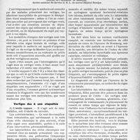 2228 - Page 2177 - Partie scientifique. Travaux originaux. Étiologie et traitement des vertiges, par Guy-Arnaud