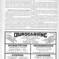 2261 - Page 2210-VIII - Derrières nouvelles. Académie de Bordeaux / Faculté de médecine de Lille / Mortalité par cancer du poumon en Angleterre / Organisation de la transfusion du sang en Angleterre dans le cas d’un conflit armé