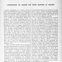 2270 - Page 2219 - Propos du jour. L’importance du marché des soins qu’exige la maladie [J. Noir]