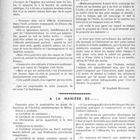 2283 - Page 2232 - Partie professionnelle. Bulletin de l’Actualité. Les mains sales / A la manière …