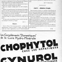 2288 - Page XXXV-2237 - Correspondance. Application des tarifs d’honoraires. a) Accidents du Travail. Soins à l’hôpital ou en clinique privée / Ablation d’ongle