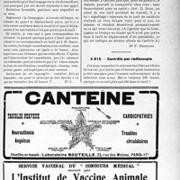 2290 - Page XXXVII-2239 - Correspondance. Application des tarifs d’honoraires. a) Accidents du Travail. Intervention de « spécialiste » / Contrôle par radioscopie