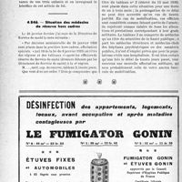2299 - Page 2248-XLVI - Correspondance. Questions médico-militaires. Classement dans la 2e réserve après la naissance du quatrième enfant / Situation des médecins de réserve hors cadres