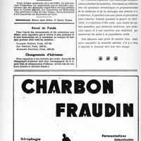 2303 - Page 2252-VI - Renseignements / A nos lecteurs