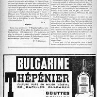2333 - Page 2282-XL - Correspondance. Application des tarifs d’honoraires. a) Accidents du Travail. Plaie de doigt avec suture de tendon / b) Assurances sociales. Fracture ayant nécessité deux plâtres successifs