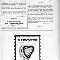 2334 - Page XLI-2283 - Correspondance. Application des tarifs d’honoraires. b) Assurances sociales. Fracture ayant nécessité deux plâtres successifs / b) Assurances sociales. Déplacement unique compté plusieurs fois