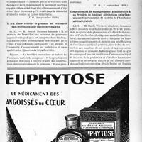 2348 - Page XI-2297 - A travers l’officiel. Réponses des Ministres aux questions des Parlementaires. Paiement par la Caisse d’Assurances sociale de participation dans les frais d’hospitalisation / Le prix d’une ceinture de grossesse est remboursé dans les conditions de l’assurance-maladie / Communication de renseignements administratifs à un Président de Syndicat. Attributions de la Commission départementale de contrôle de l’Assistance médicale gratuite