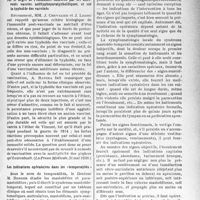 2358 - Page 2307 - Partie scientifique. L’actualité scientifique. La Presse. Sur le degré de l’immunité conférée par les différents vaccins antityphoparatyphoïdiques, et sur la typhoïde des vaccinés [(La Presse Médicale, 31 mai 1939.)] / Les indications opératoires dans les «temporalités » [(Journal de Médecine de Bordeaux, 3 juin 1939.)]
