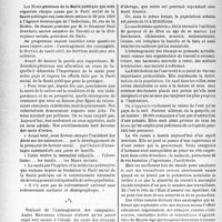 2363 - Page 2312 - Partie professionnelle. Bulletin de l’Actualité. États généraux de la santé publique, (Paris 98 juin 1939). L’aménagement des campagnes. Organisation d’un service de santé civil. Les services médicaux aux colonies