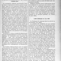 2390 - Page 2337 - Partie scientifique. L’actualité scientifique. La Presse. Le traitement de la démence précoce par l’insuline à hautes doses [(Le Scalpel, 10 juin 1939.)] / L’idée listérienne en l’an 1939 [(Gazette des Hôpitaux, 8 avril 1939.)]