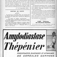 2403 - Page 2350-XXVI - A travers l’officiel. Croix-Rouge. Réponses des ministres aux questions des parlementaires. Conditions du renouvellement des appareils orthopédiques et de la lunetterie pour les assurés sociaux / Service de santé / Correspondance. Questions diverses. Précautions à prendre pour la fabrication de comprimés au bleu de méthylène / Extension des allocations familiales