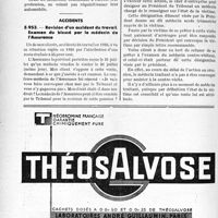 2409 - Page 2354-XXXII - Correspondance. Questions médico-militaires. Réquisition de l’automobile du médecin / Accidents. Révision d'un accident du travail. Examen du blessé par le médecin de l’Assurance