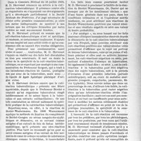 2420 - Page 2365 - Partie scientifique. Travaux originaux. La cuti-réaction tuberculinique conserve toute sa valeur. Réponse à l'article du Docteur D. Hervouet [Dr Georges Schreiber]
