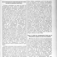 2450 - Page 2395 - Partie scientifique. L’actualité scientifique. La Presse. Sur les traitements de l’ectopie testiculaire de l’enfant. La valeur du traitement endocrinien [(Le Progrès Médical, 10 juin 1939)] / Valeur et intérêt des renseignements fournis par la sédimentation sanguine au cours de la scarlatine [(Le Progrès Médical, 17 juin 1939.)]