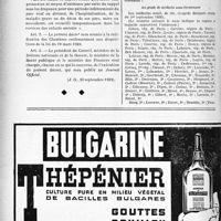2459 - Page 2404-XXVIII - A travers l’officiel. Protection des enfants abandonnés / Service de santé — Réserve