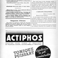 2471 - Page 2416-VIII - Renseignements. I. La situation des agrégés et médecins des hôpitaux en vue de leur nomination au grade de médecin commandant. II. Nomination au grade supérieur des médecins auxiliaires ou sous-lieutenants