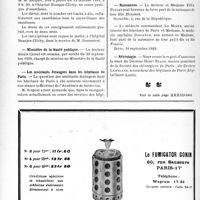 2475 - Page 2420-XII - Dernières nouvelles. Les médecins civils requis pour la défense passive / Hôpital Beaujon-Clichy / Ministère de la Santé publique / Les assistants étrangers dans les hôpitaux de Paris / Naissances / Nécrologie [Docteur Henri Blanc, Lemeland]