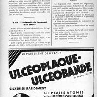 2503 - Page 2448-XL - Correspondance. Questions médico-militaires. Situation du médecin réformé, réquisitionné à titre civil et repris bon pour le service militaire / Indemnité de logement d'un officier