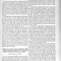2526 - Page 2469 - Partie scientifique. L'actualité scientifique. Les Sociétés Savantes. Paris. Société médicale des hôpitaux de Paris. Recherches sur la cinétique de l’hémolyse, (28-4-1939) / A propos d’un nouveau sérum antitétanique utilisé pour la prévention du tétanos et de la rareté des accidents sériques observés après son emploi, (21-4-1939)