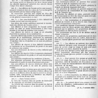 2541 - Page 2478 - Partie professionnelle. Travaux originaux. Documentation du temps de guerre. Décret du 4 octobre 1939 relatif aux nominations et aux promotions des officiers à titre définitif pendant la durée de la guerre