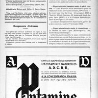 2560 - Page IX-2497 - Renseignements / Dernières nouvelles. Clinique médicale de l’hôpital Saint-Antoine / Ligue nationale français contre le péril vénérien / Ligue internationale contre le rhumatisme