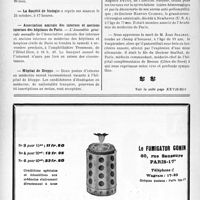 2561 - Page 2498-X - Dernières nouvelles. Société d’hématologie / La Société de biologie / Association amicale des internes et anciens internes des hôpitaux de Paris / Hôpital de Dieppe / Naissance / Nécrologie [Docteurs Paul Petit-Dutaillis, Auguste Petit, Harvey Gushing, M. Jean Soalhat]