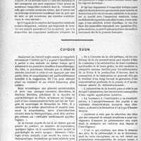 2609 - Page 2544 - Partie professionnelle. Travaux originaux. Bulletin de l’Actualité. IVe Congrès international d’hygiène scolaire de langue français, (Lille Roubaix, 1er, 2 et 3 juillet 1939). Une heureuse initiative syndicale [Dr Paul Boudin] / Cuiquesuum
