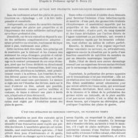 2634 - Page 2567 - Partie scientifique. Travaux originaux. La petite chirurgie de guerre au goût du jour. L’excision des plaies de guerre, d’après le Professeur agrégé G. Roux. Son principe exige qu’elle soit pratiquée dans les douze premières heures / C’est une opération de chirurgie aseptique, en plusieurs temps