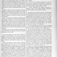 2644 - Page 2577 - Partie professionnelle. Bulletin de l’Actualité. Les médecins mobilisés peuvent-ils faire de la clientèle civile ?