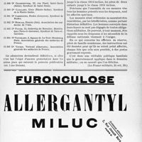 2652 - Page XLI-2585 - A travers l’officiel. Ligue médicale de défense professionnelle, « Le Sou Médical » / La libération de la Classe 1910 et des pères de familles nombreuses