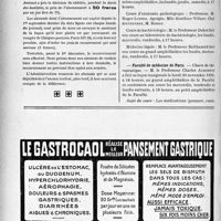 2699 - Page 2624-VIII - Renseignements / Dernières nouvelles. Faculté de médecine de Paris. — Année scolaire 1939-1940 / Faculté de médecine de Paris