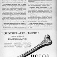 2700 - Page XI-2625 - Dernières nouvelles. Faculté de médecine de Paris / Chaire de pathologie expérimentale et comparée / Prix Nobel de médecine, 1938 / Société médico-chirurgicale de la XVe Région militaire / Affectation des officiers du Service de santé / Casablanca. Hôpital Jules Colombani / Hôpital de Nevers / Pour les étudiants mobilisés