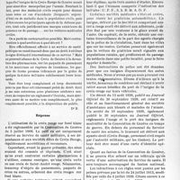 2718 - Page 2643 - Partie professionnelle. Bulletin de l’Actualité. Le port régulier des insignes de la croix rouge