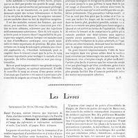 2752 - Page 2673 - Société médicale des hôpitaux de Paris. La saignée à l’artère fémorale, (19-5-1939) / Les Livres. Memento de l’élève anesthésiste, par Raoul Palmer, Imprimerie Gh. Gyss, Obernai