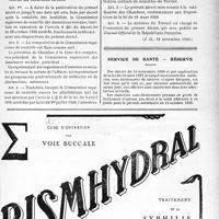 2762 - Page XXXV-2683 - A travers l’officiel. Assurances sociales / Service de santé — Réserve