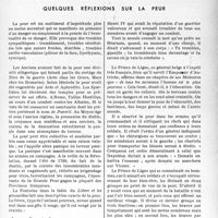 2810 - Page 2727 - Propos du jour. Quelques réflexions sur la peur