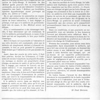 2824 - Page 2741 - Partie professionnelle. Bulletin de l’Actualité. Responsabilité civile d'un médecin au sujet des erreurs commises par une infirmière de croix rouge