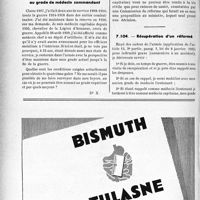 2835 - Page 2750-XL - Correspondance. Questions médico-militaires. Promotion au grade de médecin commandant / Récupération d’un réformé