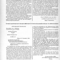 2863 - Page 2778 - Partie professionnelle. Travaux originaux. Documentation du temps de guerre. Circulaire du 20 octobre 1939 de la Direction du Service de santé militaire sur la prophylaxie de l’alcoolisme / Circulaire ministérielle du 1er décembre 1939 relative à 1’exercice de la clientèle civile par les médecins militaires
