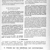 2948 - Page 7 - Les impôts du Médecin. I. La patente. 3° Personnalité. — Annualité. a) De la personnalité de la patente / b) De l’annuité de la patente / 4° Réclamations / II. Impôts sur les bénéfices non commerciaux. 1° Champ d’application