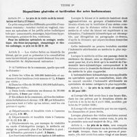3056 - Page 3 - Tarif des accidents du travail. Tarif, Arrêté du 5 mai 1939. Titre Ier, Dispositions générales et tarification des actes fondamentaux