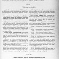 3070 - Page 15 - Tarif des accidents du travail. Tarif, Arrêté du 5 mai 1939. Titre IV, Spécialités / Titre V, Soins aux hospitalisés / Titre VI, Soins dispensés par les infirmiers diplômés d’État