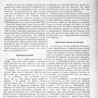 0024 - Page 21 - Partie professionnelle, Hygiène, Assistance, Mutualité, Intérêts corporatifs, Variétés. Bulletin de l’Actualité. Les médecins mobilisés peuvent-ils toucher des honoraires pour soins donnés soit aux bénéficiaires de l’A. M. G. soit aux malades hospitalisés ?